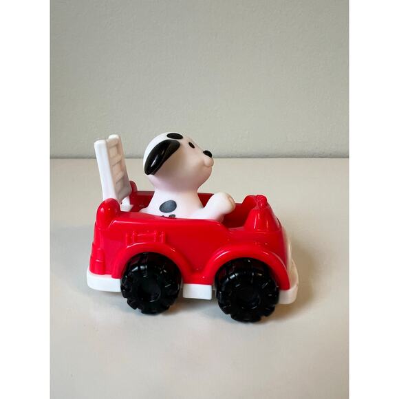 Fisher-Price Little People Dalmatian Fire Truck Toy Vehicle 1997 - Picture 6 of 7